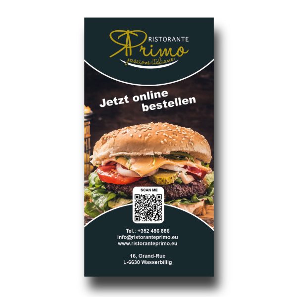 DIN LANG Flyer (beidseitig bedruckt)